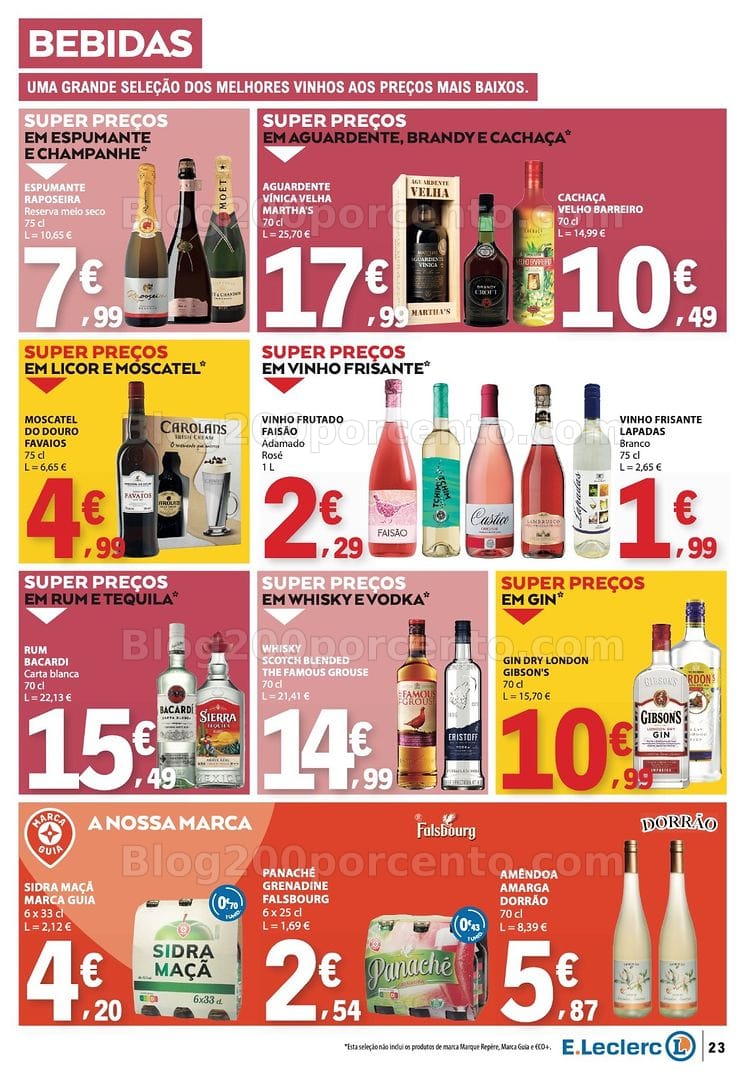 Antevisão Folheto E-LECLERC Promoções de 24 a 30 setembro
